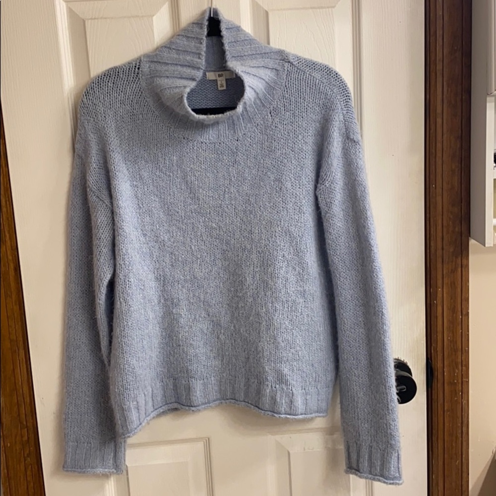 BP powder blue mock neck sweater